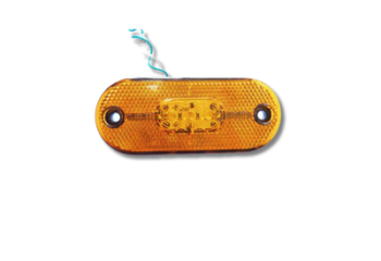 FARO LATERAL 3 LED 65MM BI-VOLT AMARILLLO